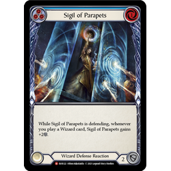 FaB Löskort: Everfest 1st Edition: Sigil of Parapets (Rainbow Foil)
