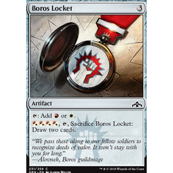 Magic löskort: Guilds of Ravnica: Boros Locket