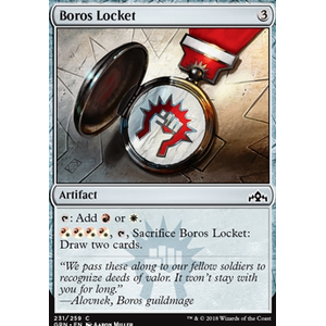 Magic löskort: Guilds of Ravnica: Boros Locket