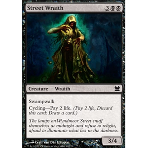 Magic löskort: Modern Masters 2013: Street Wraith