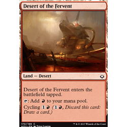 Magic löskort: Hour of Devastation: Desert of the Fervent