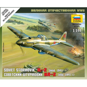 Soviet IL-2 Ilyushin Stormovik 1/144