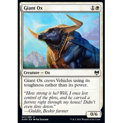 Magic löskort: Kaldheim: Giant Ox (Foil)