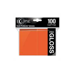 Card Sleeves Standard Gloss Eclipse Orange 66x91mm (100) (Ultra Pro)