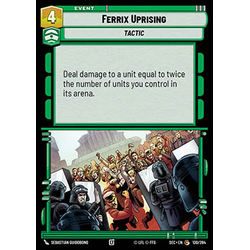 Star Wars: Unlimited Löskort: Secrets of Power: Ferrix Uprising