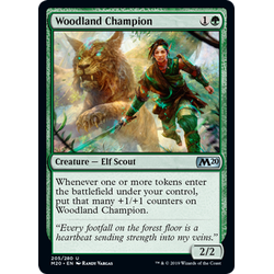 Magic löskort: Core Set 2020: Woodland Champion