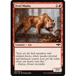 Magic löskort: Ravnica Allegiance: Feral Maaka
