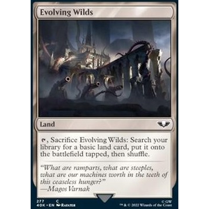Magic löskort: Universes Beyond: Warhammer 40,000: Evolving Wilds (Foil)