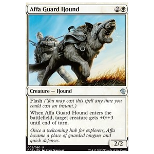 Magic löskort: Duel Decks: Duel Decks: Zendikar vs Eldrazi: Affa Guard Hound