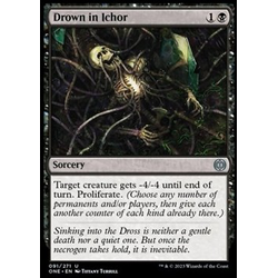 Magic löskort: Phyrexia: All Will Be One: Drown in Ichor