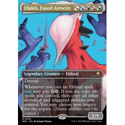 Magic löskort: Commander: Modern Horizons 3: Ulalek, Fused Atrocity (alternative art)