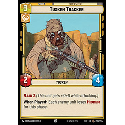 Star Wars: Unlimited Löskort: Legends of the Force: Tusken Tracker
