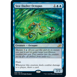 Magic löskort: Ikoria: Lair of Behemoths: Sea-Dasher Octopus (Foil)