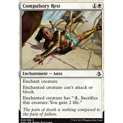 Magic löskort: Amonkhet: Compulsory Rest
