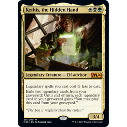 Magic löskort: Core Set 2020: Kethis, the Hidden Hand