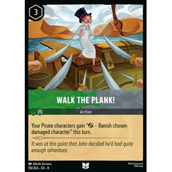 Lorcana Löskort: Reign of Jafar: Walk the Plank! (Foil)