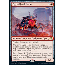 Magic löskort: Kamigawa: Neon Dynasty: Ogre-Head Helm