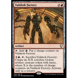 Magic löskort: Commander: Phyrexia: All Will Be One: Vulshok Factory