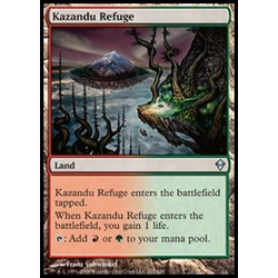 Magic löskort: Zendikar: Kazandu Refuge