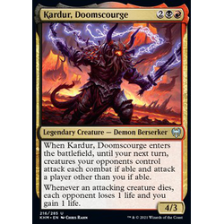 Magic löskort: Kaldheim: Kardur, Doomscourge