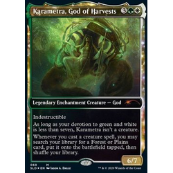 Magic löskort: Secret Lair Drop Series: Karametra, God of Harvests (Foil)