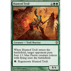 Magic löskort: Commander 2013: Hunted Troll