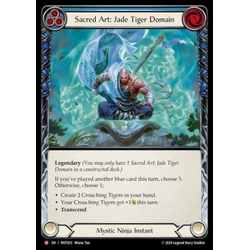 FaB Löskort: Part the Mistveil: Sacred Art: Jade Tiger Domain // Inner Chi