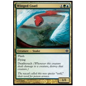 Magic löskort: Alara Reborn: Winged Coatl