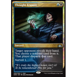 Magic löskort: Guilds of Ravnica: Thought Erasure ( Promo) (Foil)