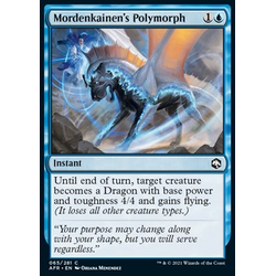 Magic löskort: Adventures in the Forgotten Realms: Mordenkainen's Polymorph