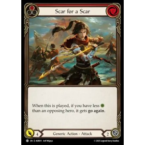 FaB Löskort: Armory Deck: Ira: Scar for a Scar (Red) (Regular)