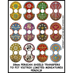 Little Big Men Studio: Persian Shield Transfers #9 for Victrix