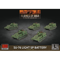Soviet SU-76 Light SP Battery (plastic)