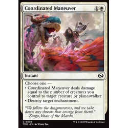Magic löskort: Tarkir: Dragonstorm: Coordinated Maneuver