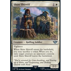 Magic löskort: The Lord of the Rings: Tales of Middle-earth: Shire Shirriff (Foil)