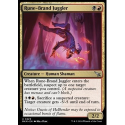 Magic löskort: Murders at Karlov Manor: Rune-Brand Juggler (Foil)