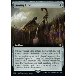 Magic löskort: Commander Legends: Battle for Baldur's Gate: Fraying Line (alternative art) (Foil) (Japansk)
