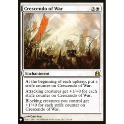 Magic löskort: The List: Crescendo of War
