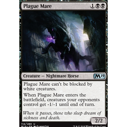 Magic löskort: Core Set 2019: Plague Mare