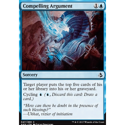 Magic löskort: Amonkhet: Compelling Argument