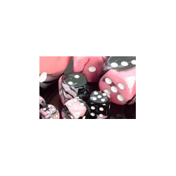 Gemini™ Black-Pink/white (7-Die set)