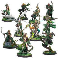 Warcrow: The Miniatures Combat Game - Sÿenann Action Pack