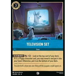 Lorcana Löskort: Reign of Jafar: Television Set