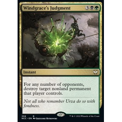 Magic löskort: Commander: Streets of New Capenna: Windgrace's Judgment