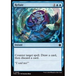 Magic löskort: Magic: The Gathering Foundations: Refute