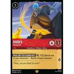 Lorcana Löskort: Azurite Sea: Hades - Strong Arm (Foil)