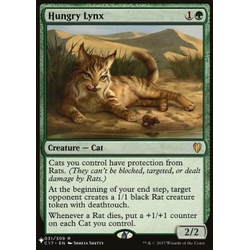 Magic löskort: The List: Hungry Lynx