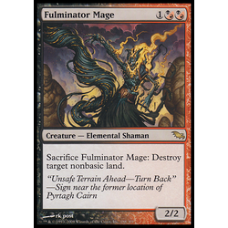 Magic löskort: Shadowmoor Fulminator Mage