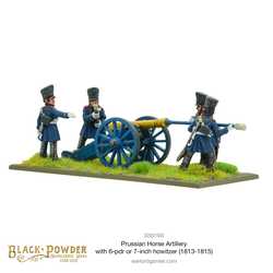 Napoleonic Prussian Horse Artillery with 6-pdr (1813-18)