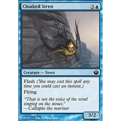 Magic löskort: Journey into Nyx: Cloaked Siren